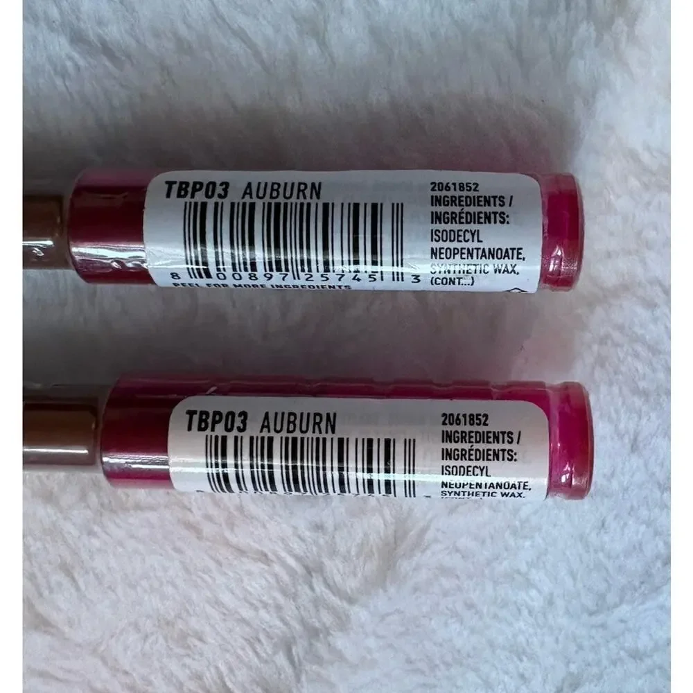 NYX Professional Makeup Slim Eyeliner Pencil TBP03 Auburn - Lot of 2